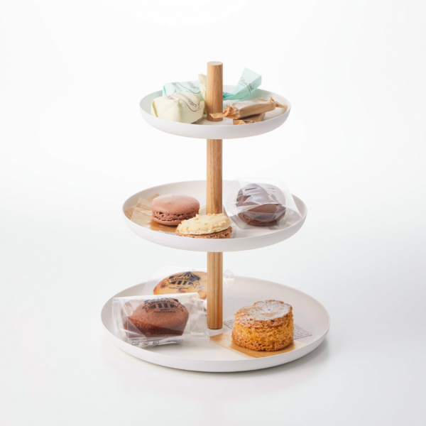 Yamazaki Home Tosca Tiered Dessert Stand