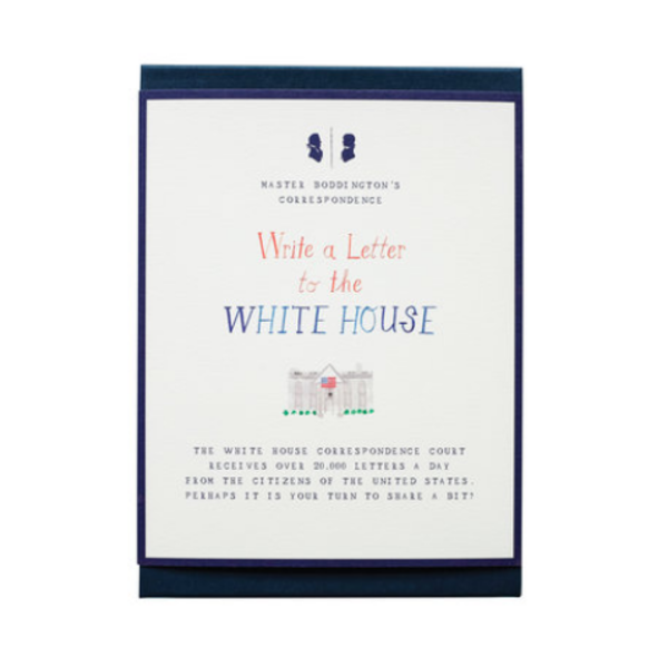 Mr. Boddington's Studio White House Letter Set