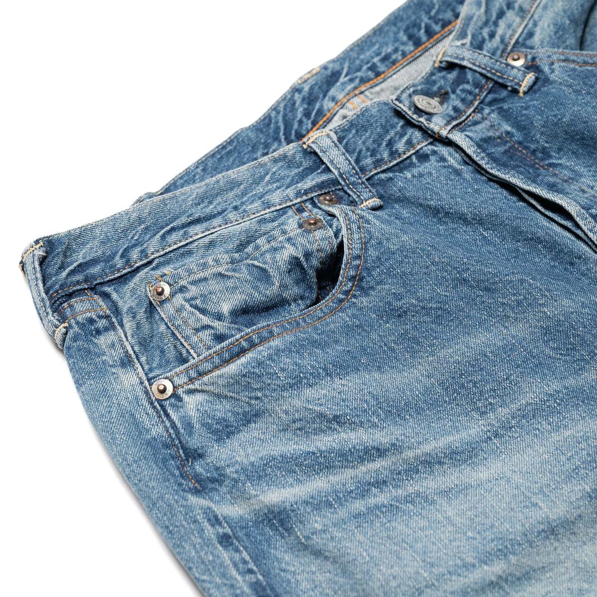 パンツ WAREHOUSE 2ND-HAND SELVEDGE DENIM Warehouse & Co. 1101 2nd Hand Series Selvedge Denim - Used