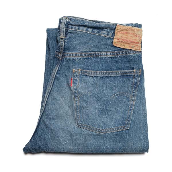 Warehouse & Co. 1101 2nd Hand Series Selvedge Denim - Used Wash