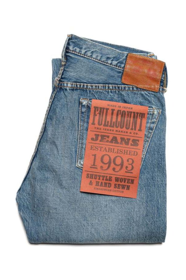 Fullcount Dartford Slim Straight Jeans - Selvedge Denim