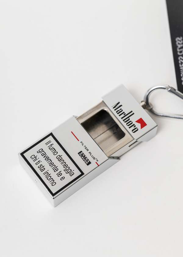 Black 017 Boarding Pass Keyring With Marlboro Pitch OS / With Boarding Pass