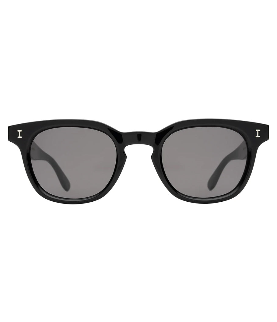 NEW ILLESTEVA women\'s veneto sunglasses in glossy black / grey Veneto Sunglasses | illesteva main image 2