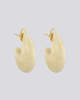 ADORN Big Drop Earrings - White - Thumbnail 5