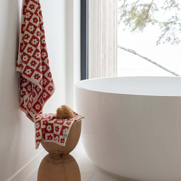 Slowtide Gigi Bath Towel - Rust Slowtide Gigi Bath Towel - Rust