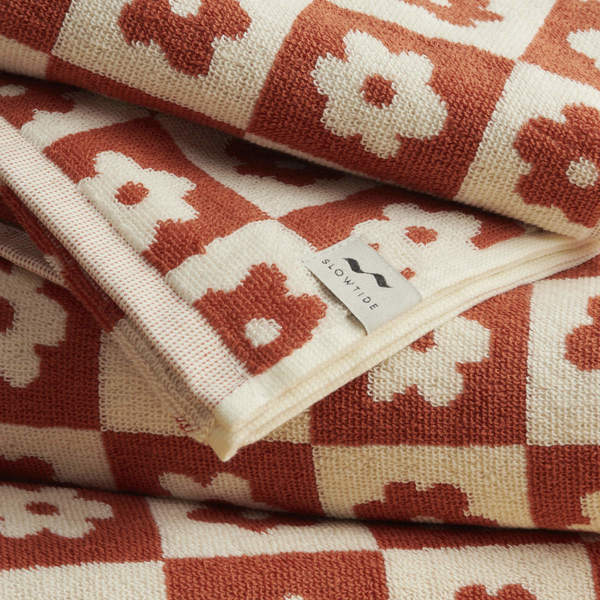 Slowtide Gigi Bath Towel - Rust Slowtide Gigi Bath Towel - Rust