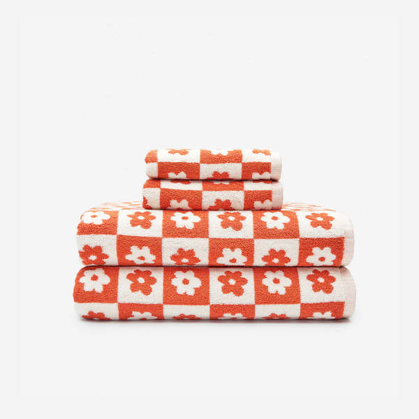 Slowtide Gigi Bath Towel - Rust Slowtide Gigi Bath Towel - Rust