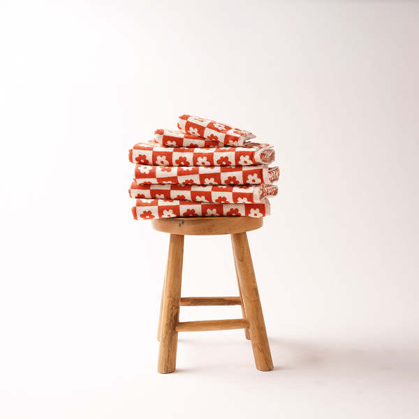 Slowtide Gigi Bath Towel - Rust Slowtide Gigi Bath Towel - Rust