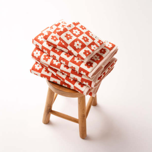 Slowtide Gigi Bath Towel - Rust Slowtide Gigi Bath Towel - Rust