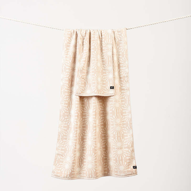 Slowtide Up At Dawn Bath Towel - Blush Slowtide Up At Dawn Bath Towel - Blush