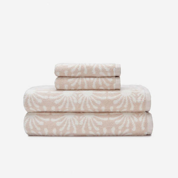 Slowtide Up At Dawn Bath Towel - Blush Slowtide Up At Dawn Bath Towel - Blush