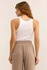 Z Supply Torren Rib Tank - Limeade/White - Thumbnail 4