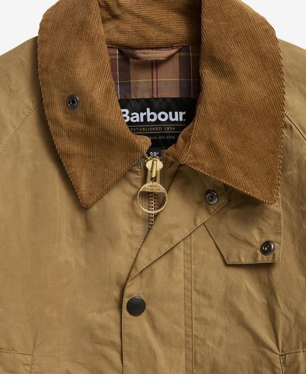 Barbour Oversized Bedale Casual Jacket - Golden Khaki | Garmentory