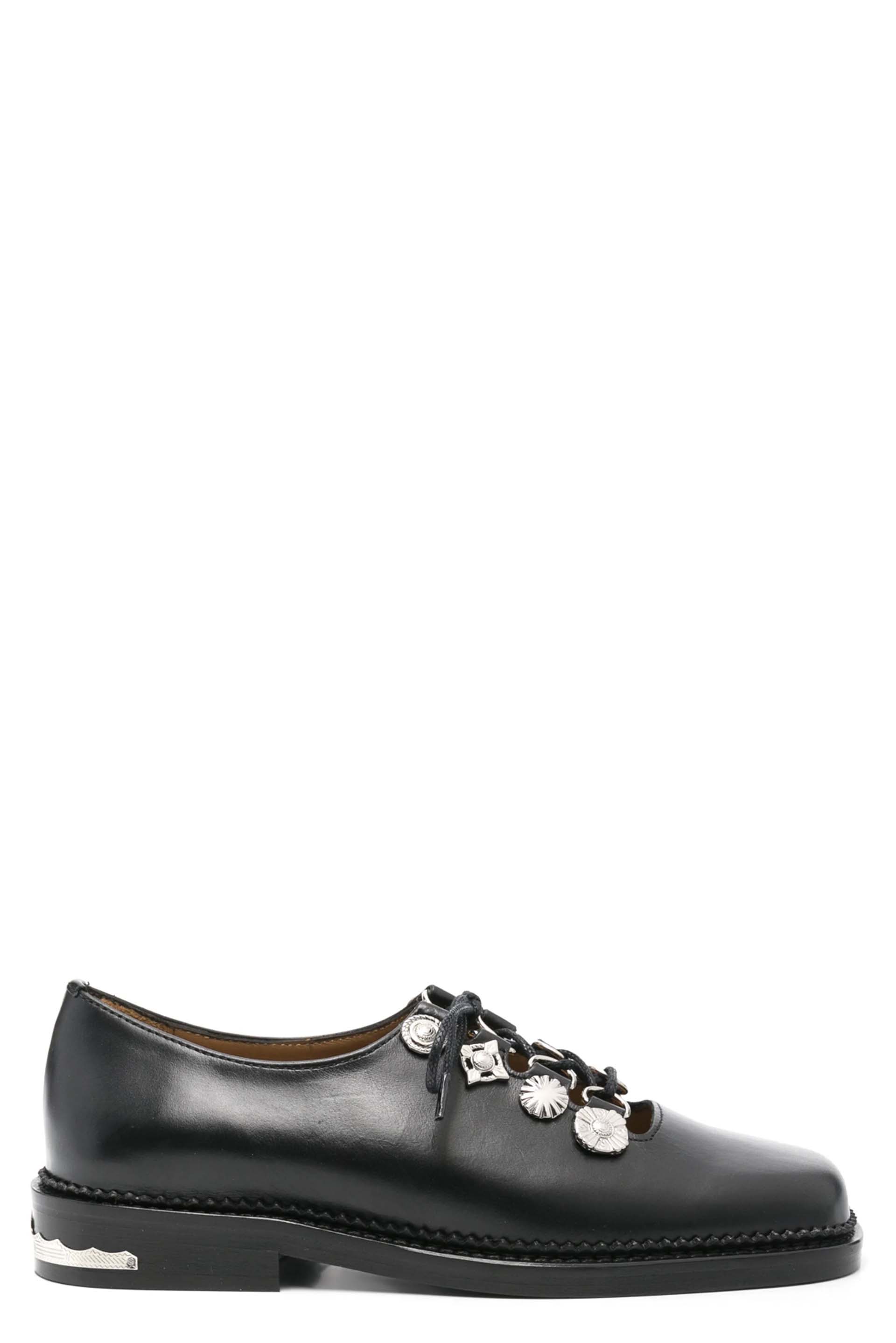 Toga Virilis Derby Shoes - Black | Garmentory