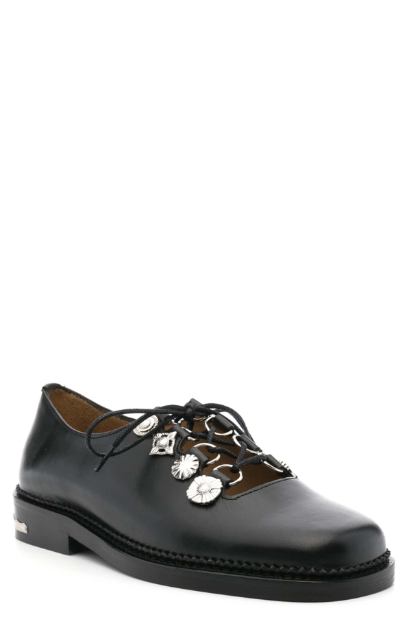 Toga Virilis Derby Shoes - Black