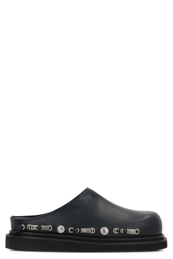 Toga Virilis Studded Clogs - Black