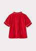 Caramel Albie Children's Cotton Toweling Top - Red - Thumbnail 2