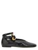 Jil Sander Flat Shoes - Black - Thumbnail 1