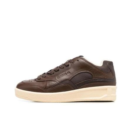スニーカー Jil Sander Grey canvas and rubber Basket sneakers Jil Sander Grey Canvas And Rubber Basket Sneakers - Grey