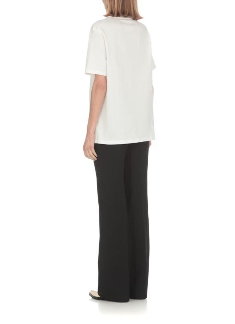 Jil Sander Short Sleeve T-Shirt - Porcelain | Garmentory