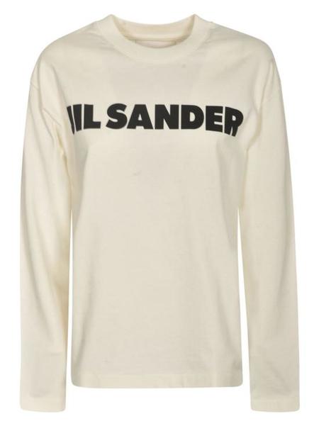 Tシャツ・カットソー JIL SANDER Women Tunic Tops 411406 J02NF0005J20249 WHITE Jil Sander Tunic Top - White | Garmentory