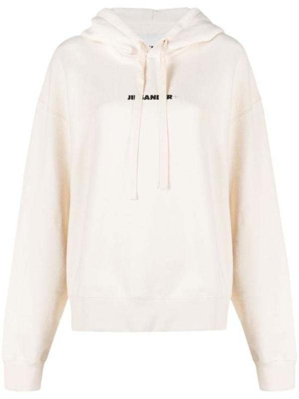 Jil Sander Hooded T-Shirt - Beige