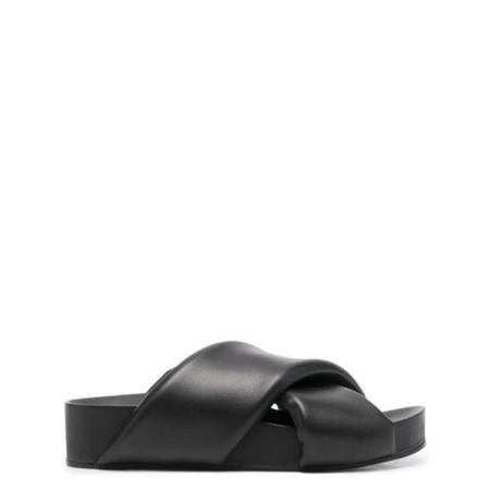 サンダル・ミュール Jil SanderSlippers and Clogs Women Pony Skin Beige/Champagne Jil Sander Slippers and Clogs Women Pony Skin Beige
