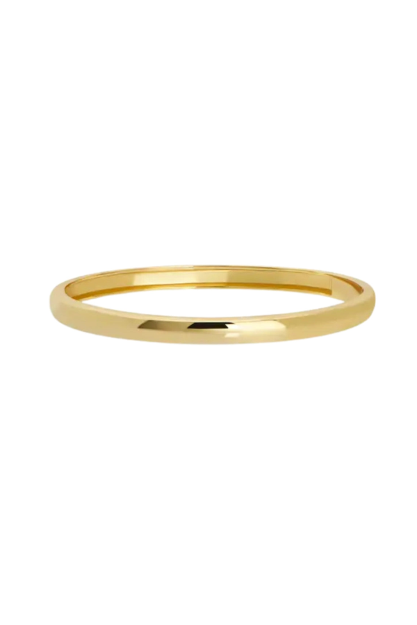 Lola Tate Dome Bangle - Gold