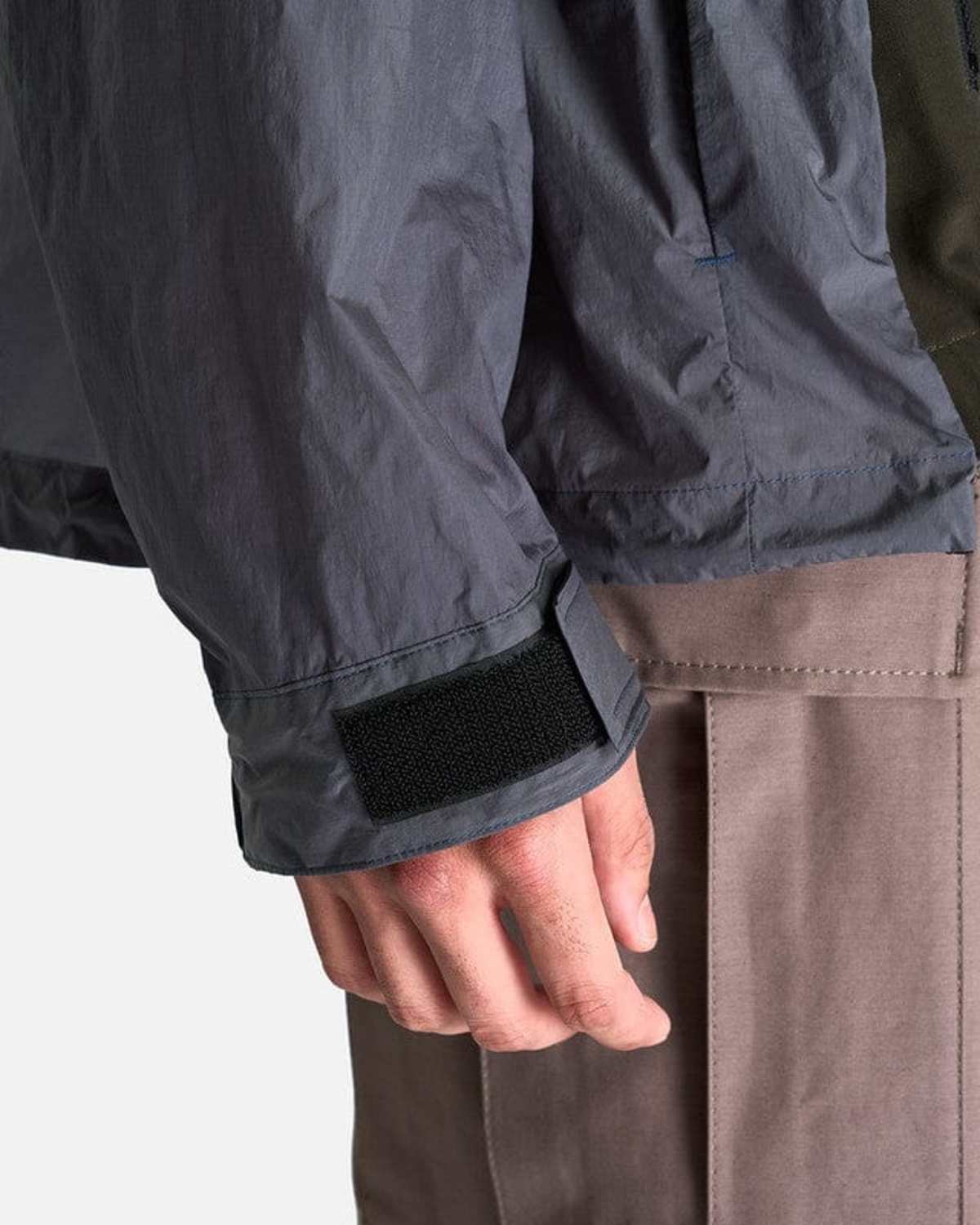 sacai Matelasse Twill Mix Blouson - Burgundy | Garmentory