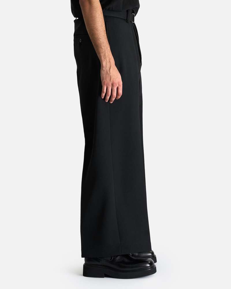 【新品未使用タグ付き】sacai Matelasse Twill Pants 2 sacai Matelasse Twill Pants - Black | Garmentory