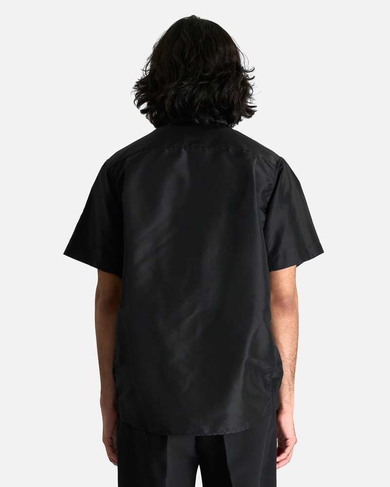 sacai Nylon Twill Shirt - Black | Garmentory