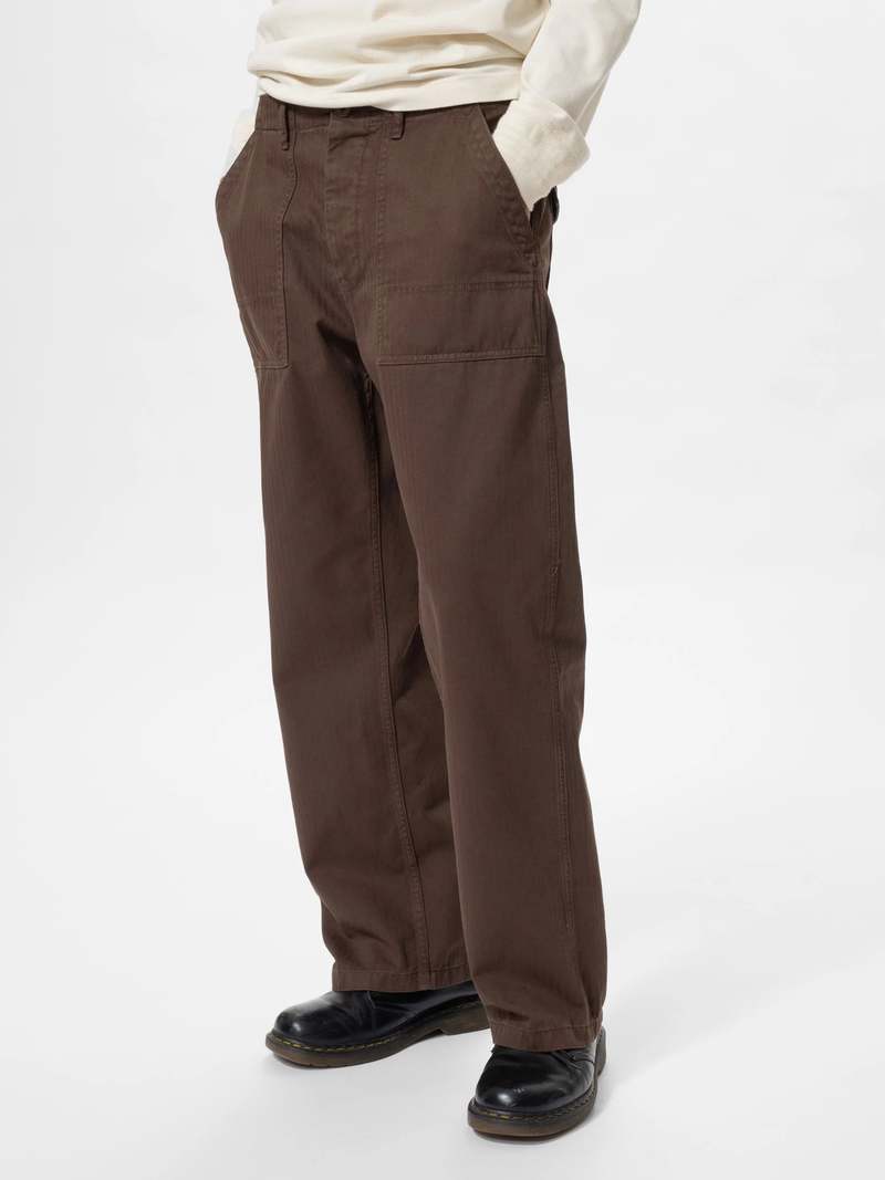 Nudie Jeans Tuff Tony Pants - Walnut