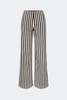 Simon Miller Pia Poplin Pant - Black/White Stripe - Thumbnail 1