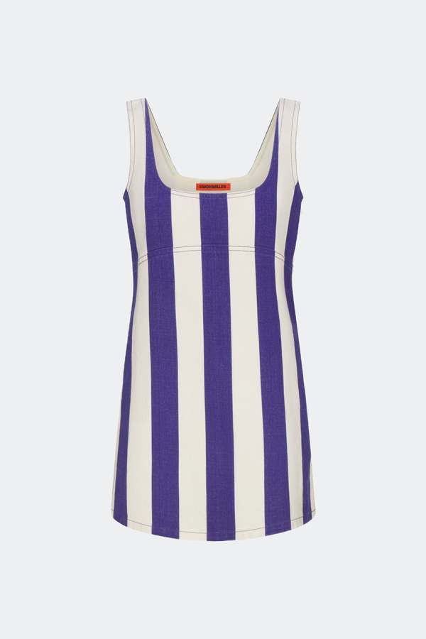 white christmas dresses Simon Miller Women's Sahara Denim Dress – Saint Bernard main image 0