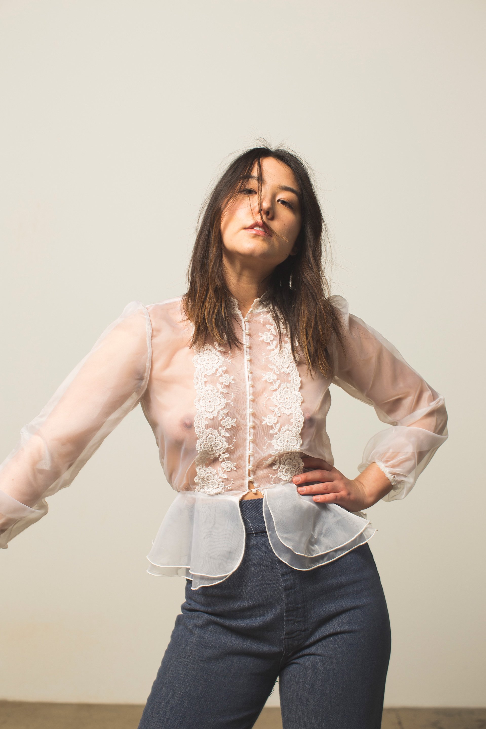 Tulle-Peplum-Blouse-