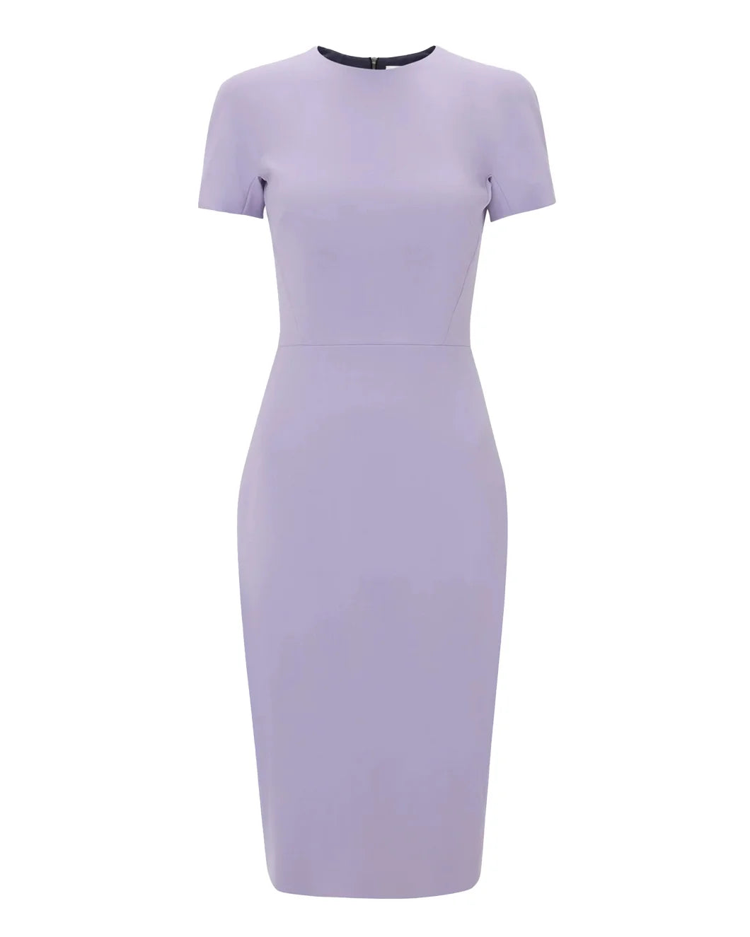 Victoria Beckham T-Shirt Fitted Dress - Lilac | Garmentory