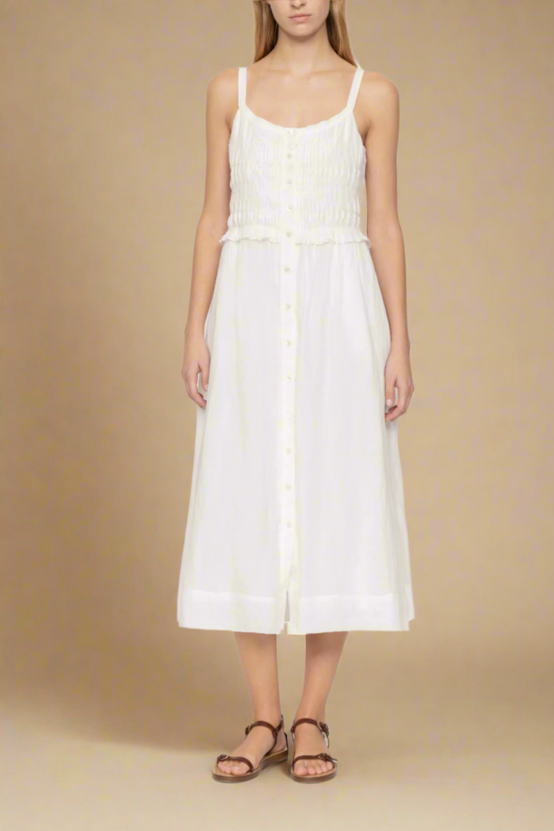 【Sea NEW YORK】Zora S/S ドレス Sea NY Zora Solid Short Sleeve Button Down Dress