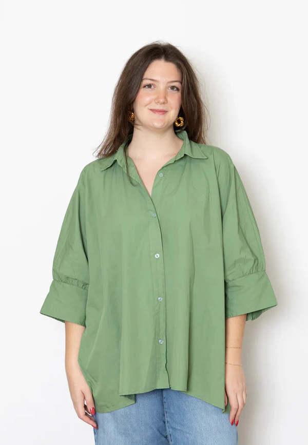 SBJ Austin Kikki Top - Ivy/White