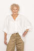 SBJ Austin Kikki Top - Ivy/White - Thumbnail 5