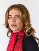 Lindsay Nicholas New York Melbourne Scarlet Burst Silk Scarf - Thumbnail 7