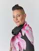 Lindsay Nicholas New York Sakura Blossom Silk Scarf - Thumbnail 5