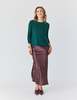 Lindsay Nicholas New York Wellesley Sweater - Emerald - Thumbnail 4