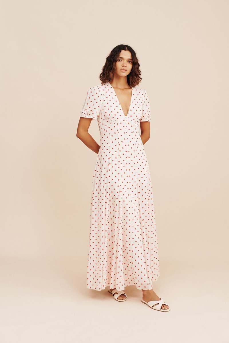 Posse Paloma Dress - Petite Polka Dot Posse Paloma Dress - Petite Polka Dot