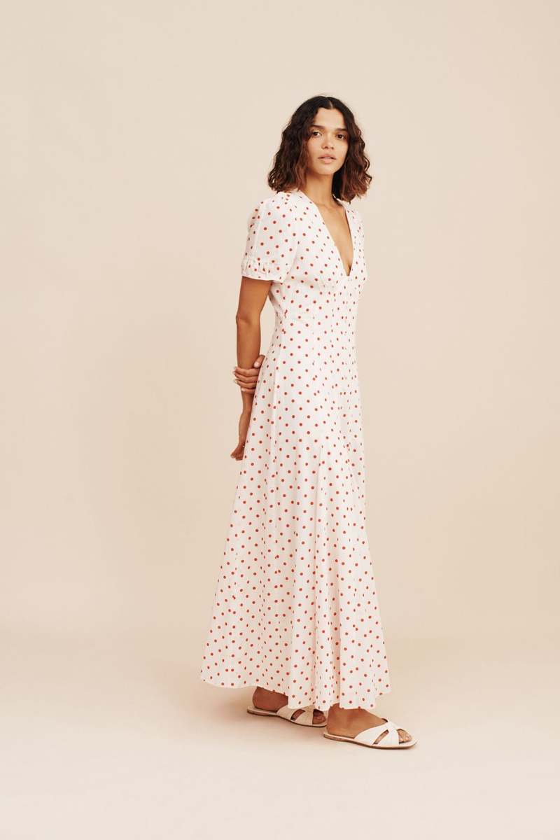 Posse Paloma Dress - Petite Polka Dot Posse Paloma Dress - Petite Polka Dot