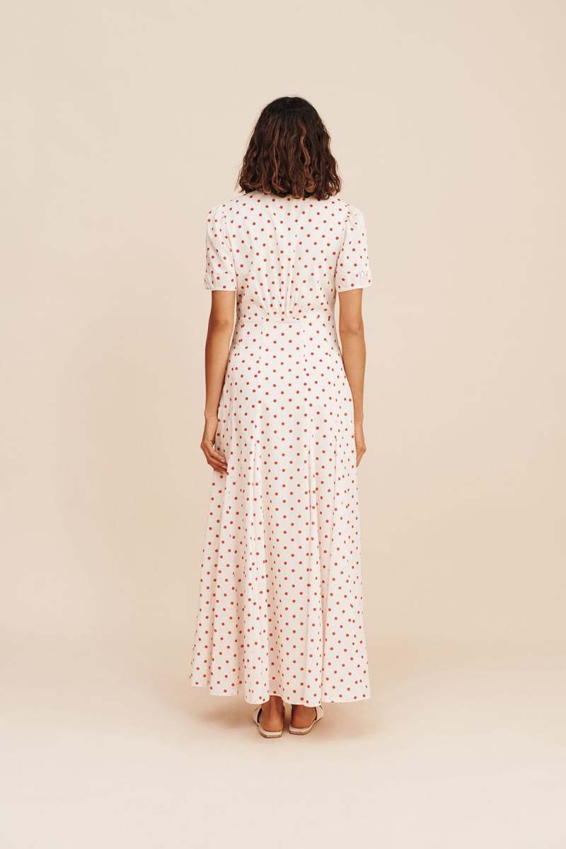 Posse Paloma Dress - Petite Polka Dot Posse Paloma Dress - Petite Polka Dot