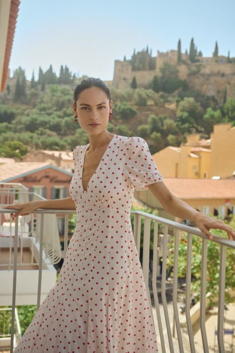 Posse Paloma Dress - Petite Polka Dot Posse Paloma Dress - Petite Polka Dot