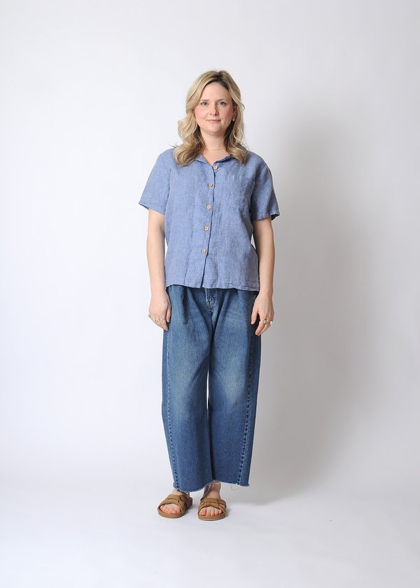 conifer Camp Shirt - Chambray