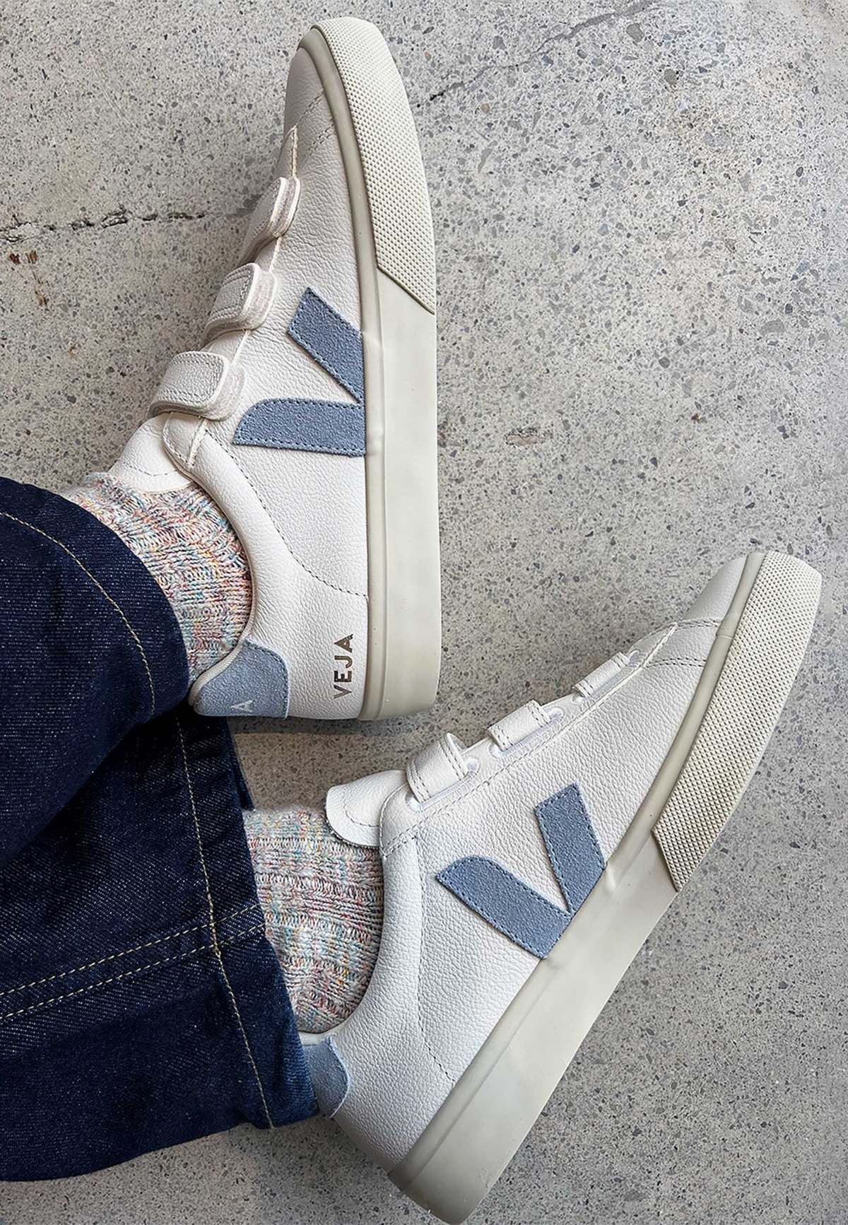 VEJA Recife Logo Chromefree Leather Shoes - Extra White