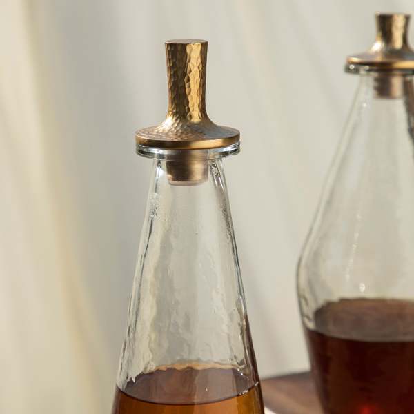 The Collective Home Pebbled Decanter Tall