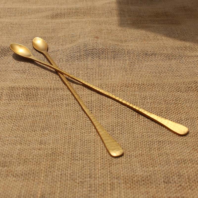 The Collective Home Pebbled Long Spoons - Set of 2
